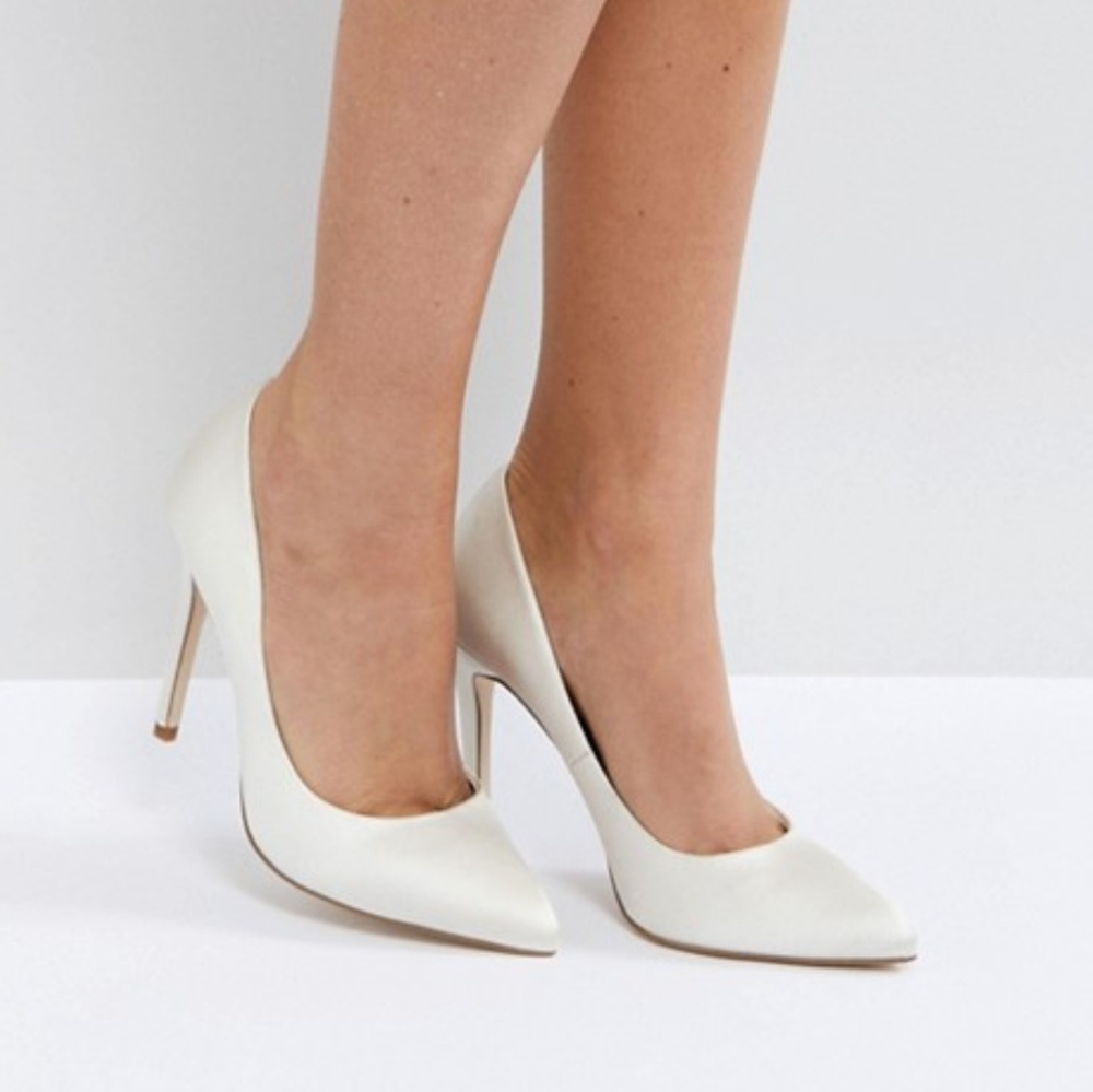 ASOS DESIGN Paris pointed high heeled pumps US 7.5